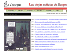 Tablet Screenshot of lacarregue.es
